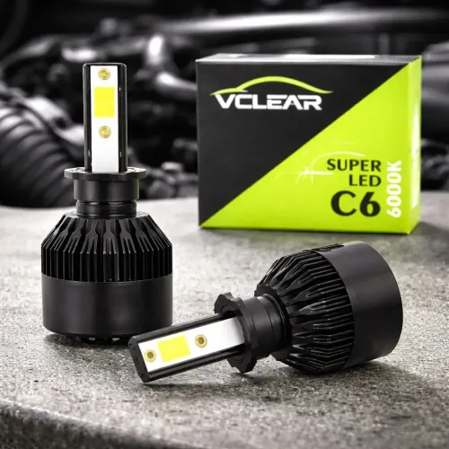 PROMOÇÃO - LÂMPADA FAROL SUPER LED 600K H1.H3.H4.H7.H8.H11.H16.H27.HB3.HB4 ENTREGA GRÁTIS!