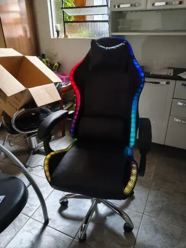 Cadeira Gamer RGB TGT Heron Ajustável