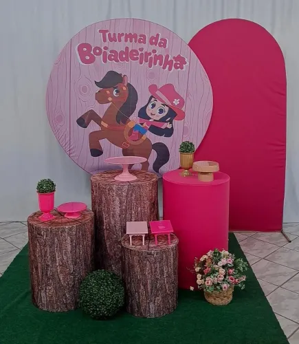 Turma boiadeirinha decoração 