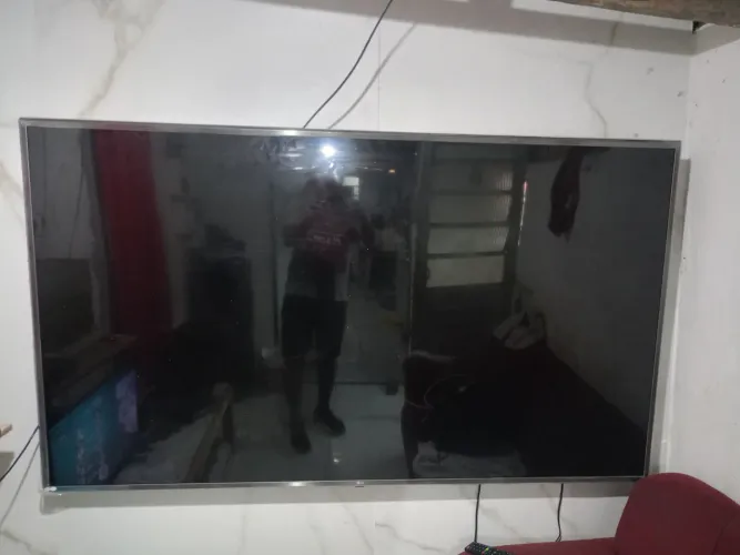 Tv 75 LG com display queimado pra retiradas de peças