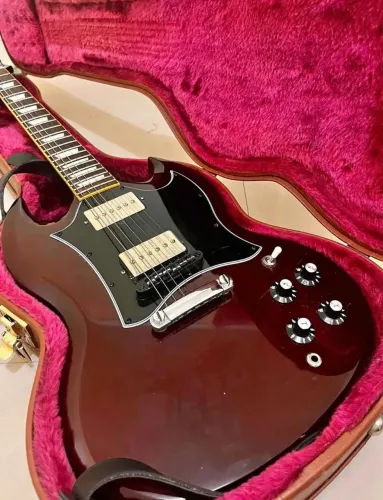 Guitarra SG SX com upgrades