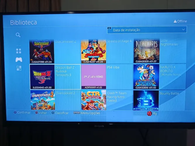 Ps4 slim 1 tb desbloqueado +4 controles!