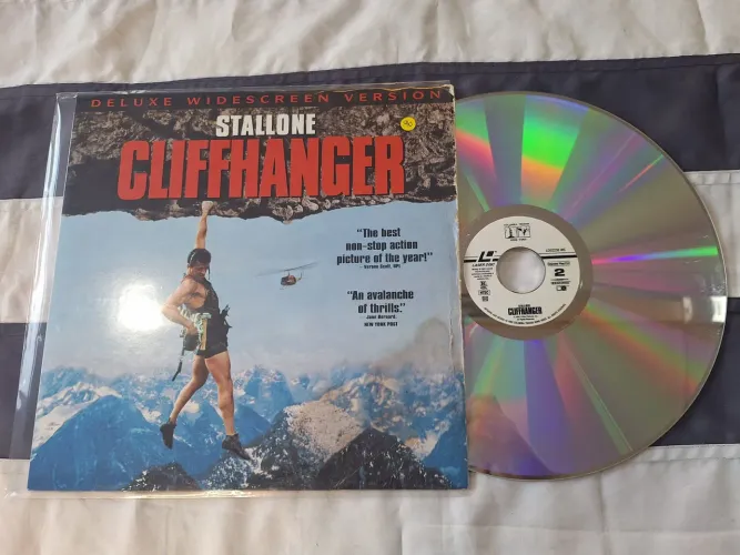 LaserDisc Cliffhanger Stallone Original Filme Colecionável