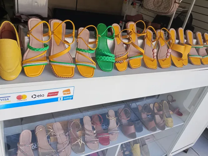 Sandálias femininas cores do Brasil coisa fina a partir 50reais