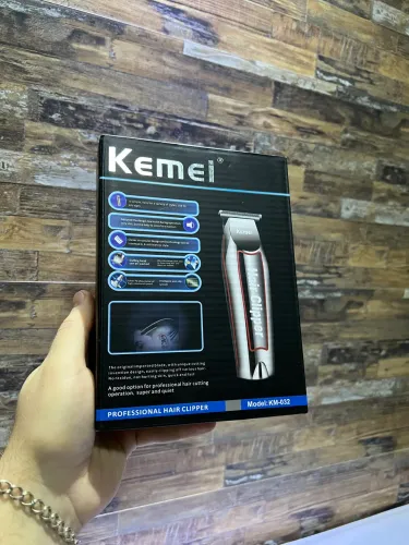 ? MÁQUINA KEMEI KM-032 - CORTE PROFISSIONAL! ?