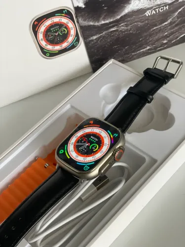 ULTRA WATCH 49mm +Couro Preta