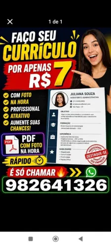 ATUALIZE SEU CURRÍCULO PROFISSIONAL