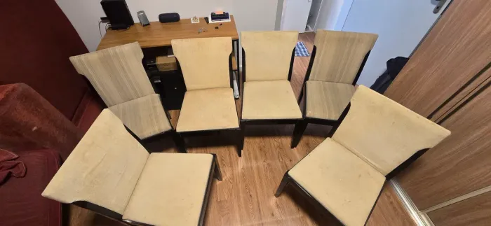 6 Cadeiras para Sala de Jantar - Estrutura Madeira - Ótima Oportunidade