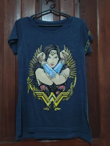 Blusa Mulher Maravilha 