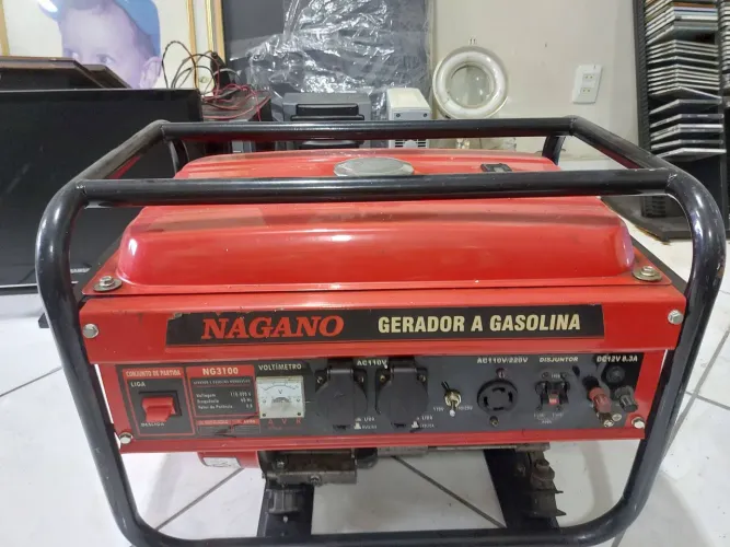 Gerador de energia Nagano NG 3100 6.5 HP