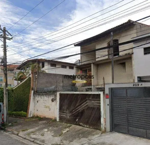 Terreno à venda, 184 m² por R$ 640.000,00 - Jardim Las Vegas - Santo André/SP
