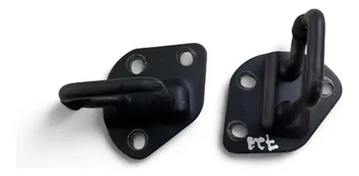 Par Suporte Banco Traseiro Fiat Pulse Argo 2020 2024 Preto