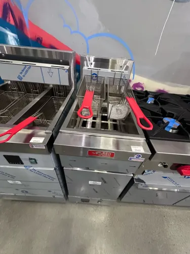 Fritadeida gás industrial 25L c/controlador digital 90.000btus GLP - redchamaleon