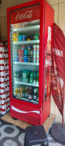 Freezer da coca cola nova sem uso