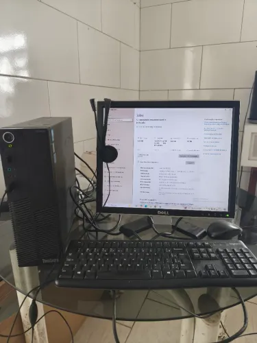 7 Computadores completos R$ 2.100,00