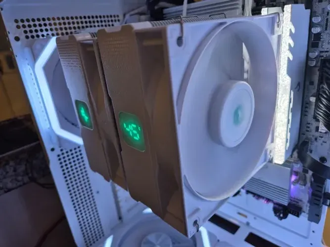 Air Cooler Deepcool AG620 Dual-Tower AM5 Intel Branco