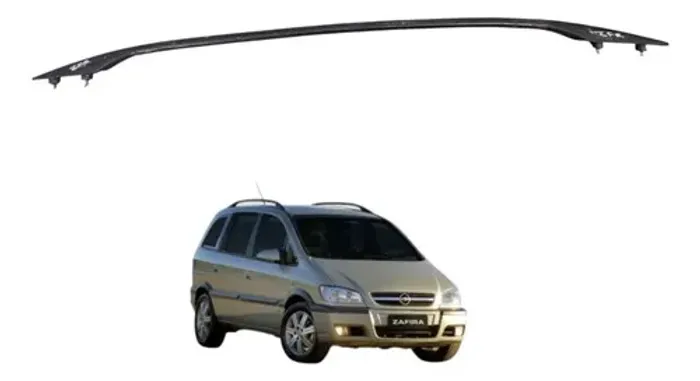 Rack Travessa Teto Chevrolet Zafira 2001 A 2012 Preto