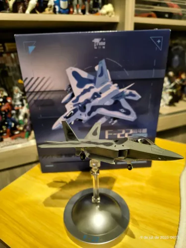 NUOTIE F-22 Escala 1:100 Metal Diecast