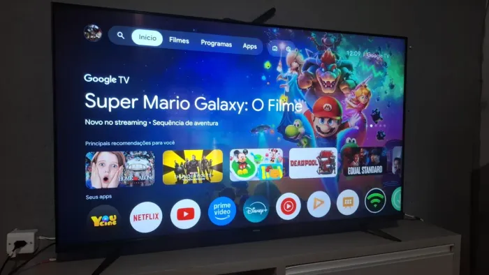 Tv philips 55 polegadas 4k Android