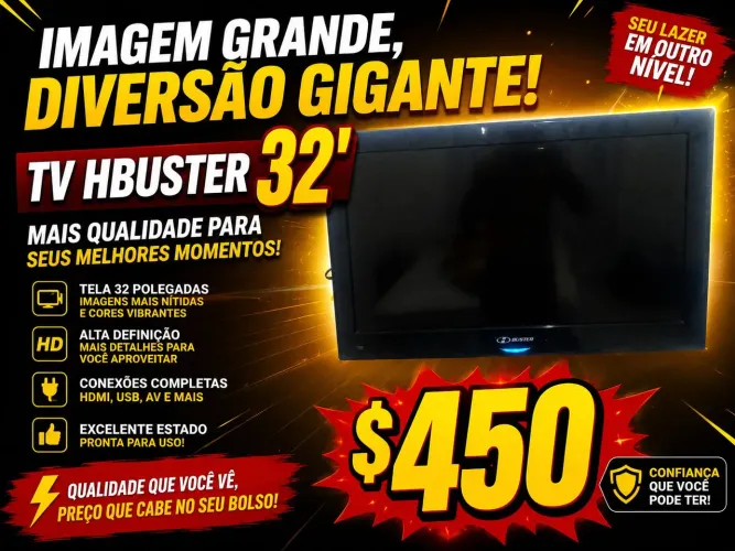 Vendo uma televisão Hbuster 32'