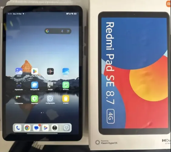 Tablet Redmi Pad SE, 8,7", conexão 4G