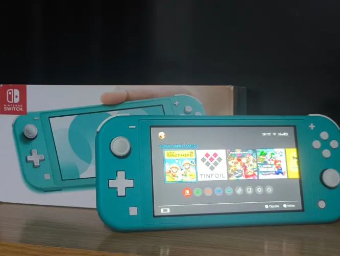Nintendo Switch lite desbloqueada