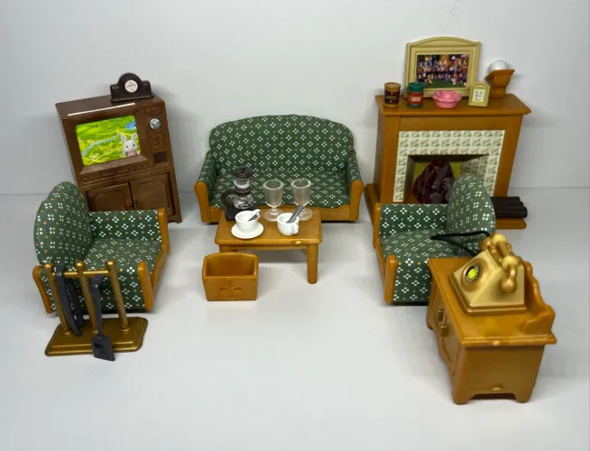 Sylvanian families - sala de estar de luxo
