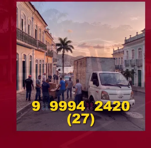 frete com qualidade garantida para sua mudança em Jardim Camburi, Praia do Canto e Centro
