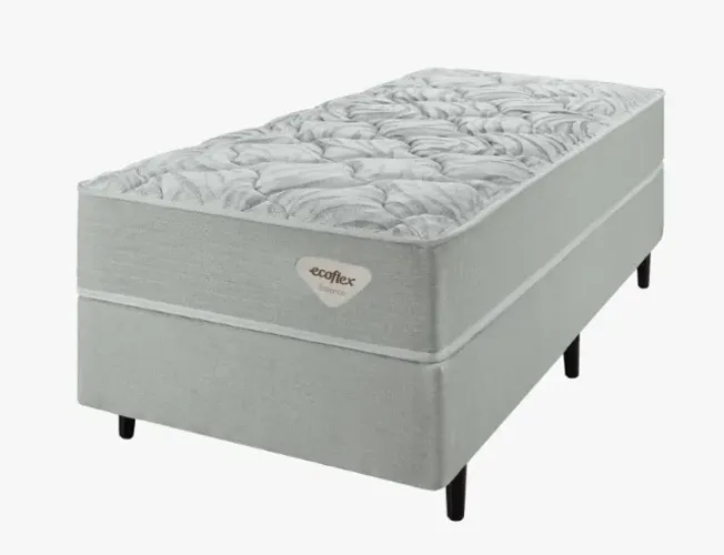 Colchão de Molas Ensacadas Solteiro Ecoflex 88x188x35- Select Colchões.