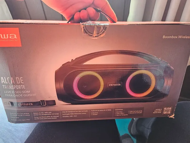 Vende-se caixa som portátil