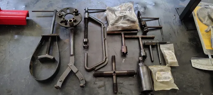 Ferramentas especiais para oficina de moto
