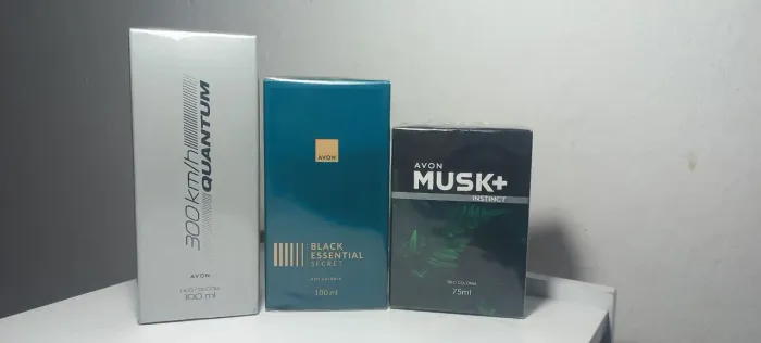 LOTE 3 PERFUMES MASCULINOS AVON