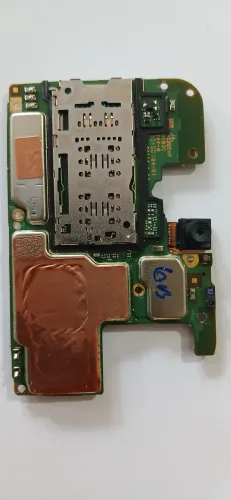 Placa com a camera frontal do celular Samsung A10 original usada
