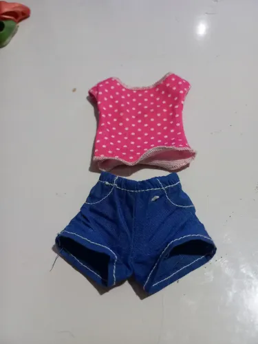 ROUPA DE BONECA Outfit  Original Barbie Fashionistas 47 Kitty Cute (2016)