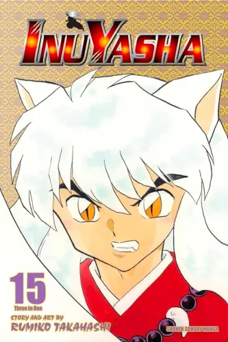 Inuyasha vizbig vol 15 (edição importada 3 em 1) alta qualidade
