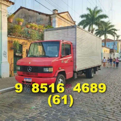 Mudança caminhão bau em Águas Claras e Sudoeste com bom preço e agilidade!