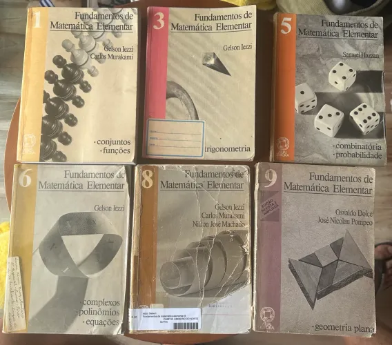 Coleção Matemática Elementar-Gelson Iezzi