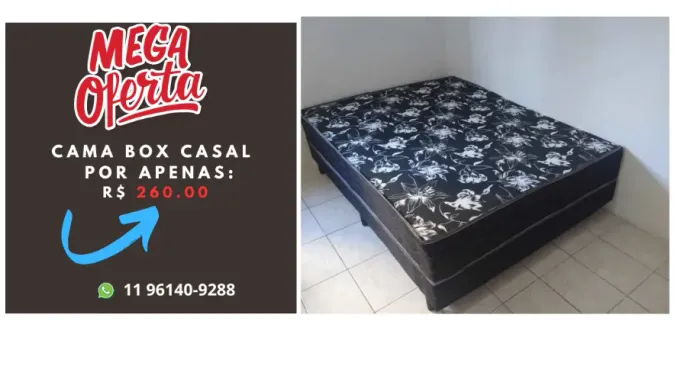 Cama box casal (prom)