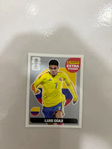 Figurinha Luís Díaz (Prata)