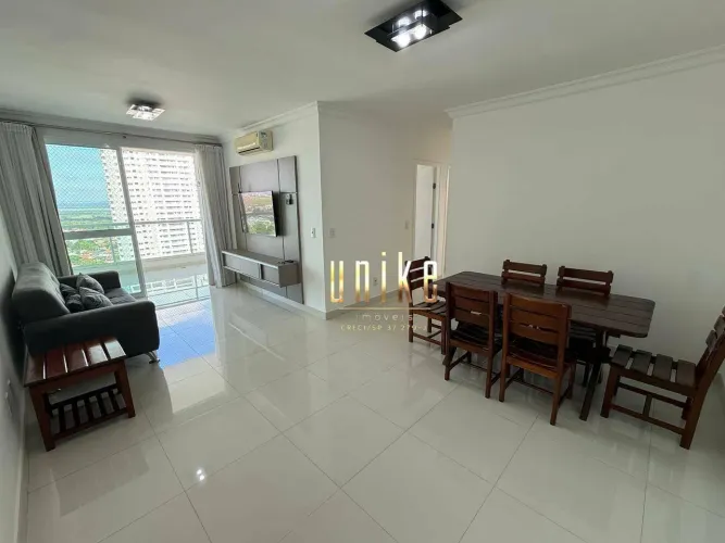 Apartamento mobiliado com 2 dormitórios/quartos para alugar, 82 m² por R$ 6.229/mês - Jard