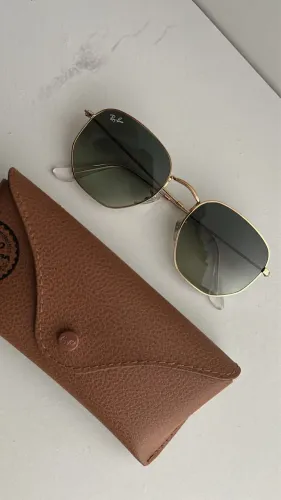 Ray Ban Hexagonal Verde Degrade