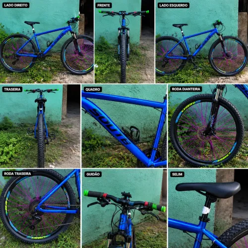 BICICLETA SOUTH ARO 29 À VENDA! TEM DOCUMENTO <br><br>? AZUL METÁLICA ? LINDA E ESTILOSA! ?