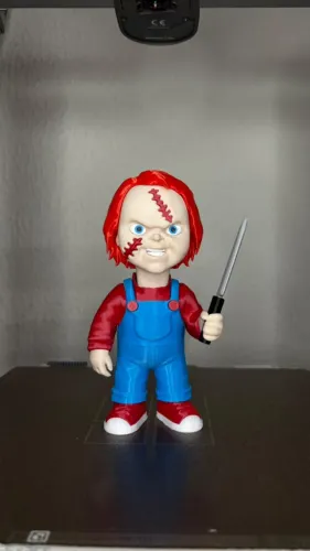 Boneco Chucky 3D - Brinquedo Assassino | Colecionável de Terror