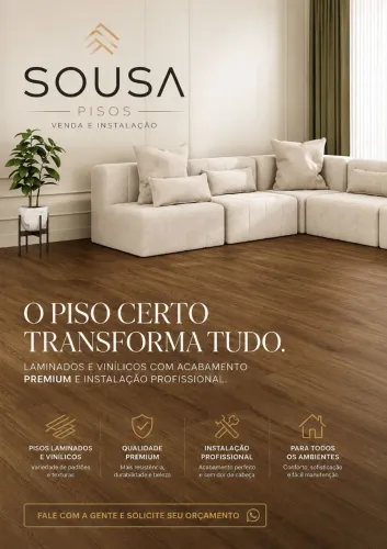 Pisos laminados e vinílicos