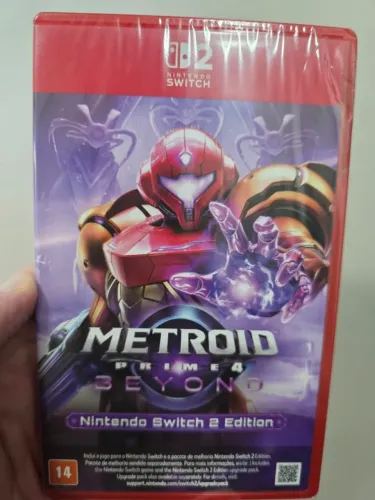 Metroid Prime 4: Beyond Switch 2 Novo lacrado