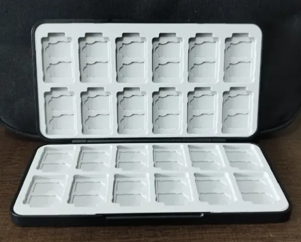 Case/Estojo de jogos Nintendo Switch 1 e 2 24 slots/espaços