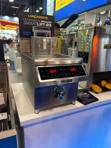 fritadeira elétrica de indução 4000w / 220v