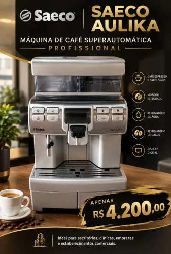 Máquina de café Saeco aulika evo