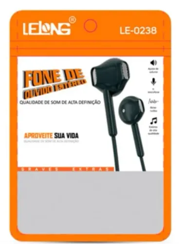 Fone com microfone