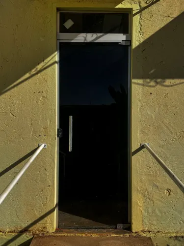 Porta de vidro